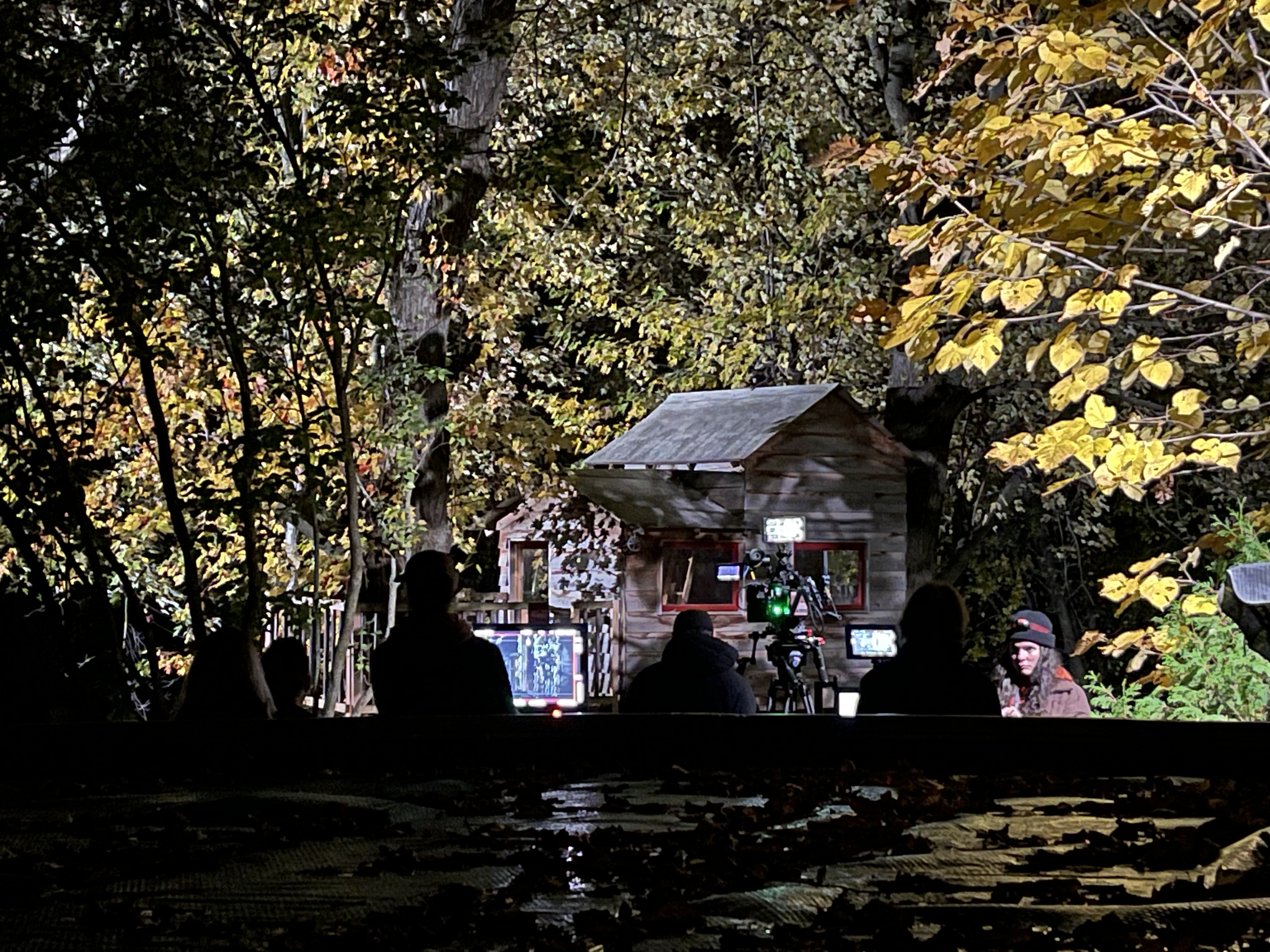 Behind the scenes